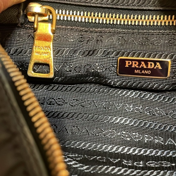 Prada Dark Navy Blue Nylon Camera Bag - Picture 11 of 16